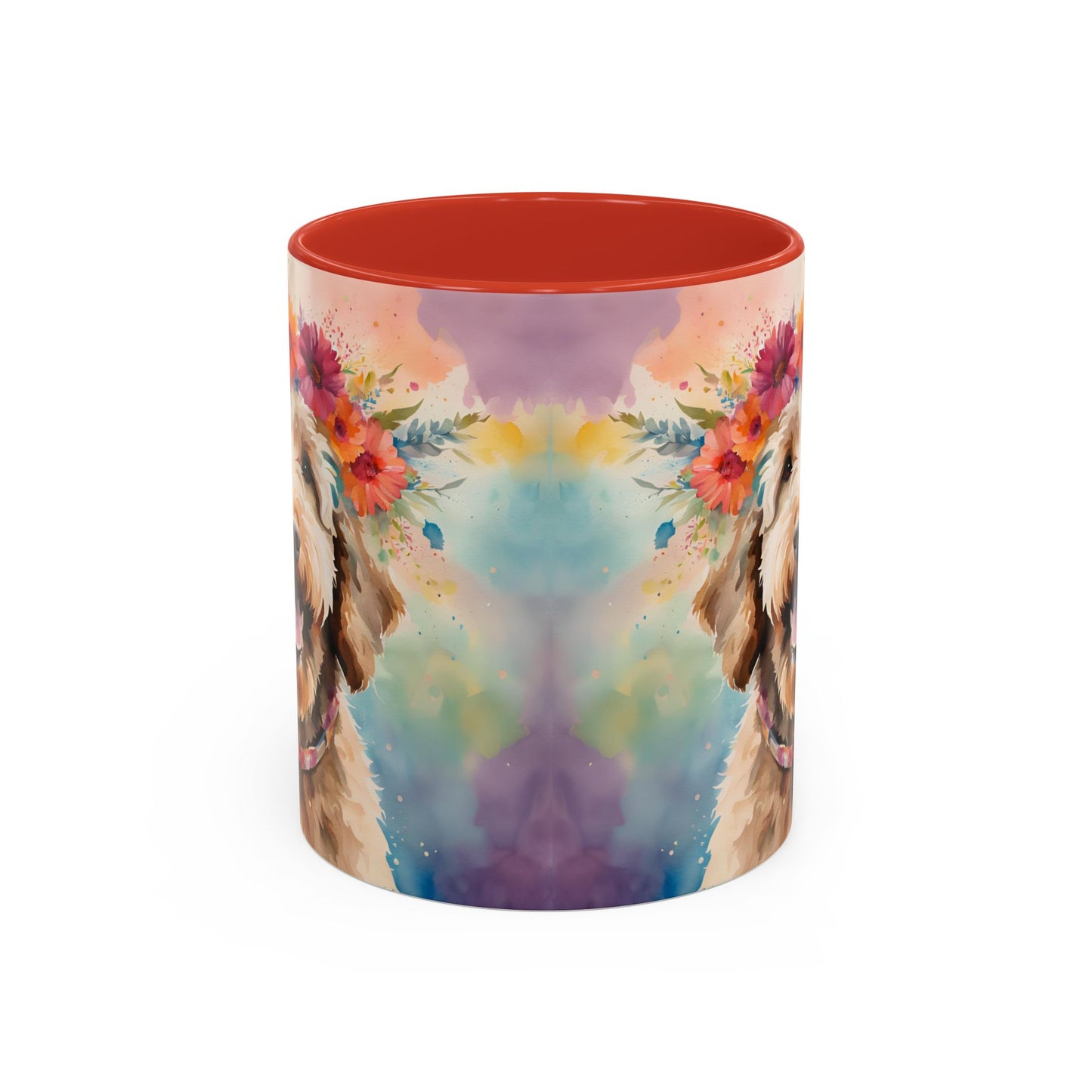 Labradoodle 04 Accent Coffee Mug - Dog Lover Gift
