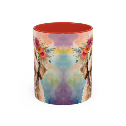 Labradoodle 04 Accent Coffee Mug - Dog Lover Gift