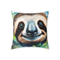 Sloth 01 Poly Pillow - Natures Beauty Design