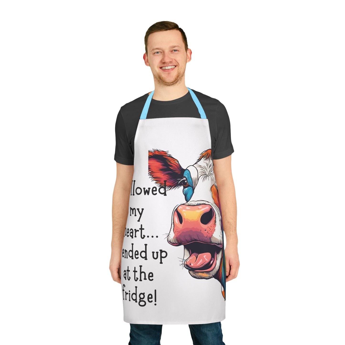 I followed my heart……Adult Apron (AOP)