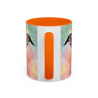 Greyhound 03 Accent Coffee Mug - Dog Lover Gift