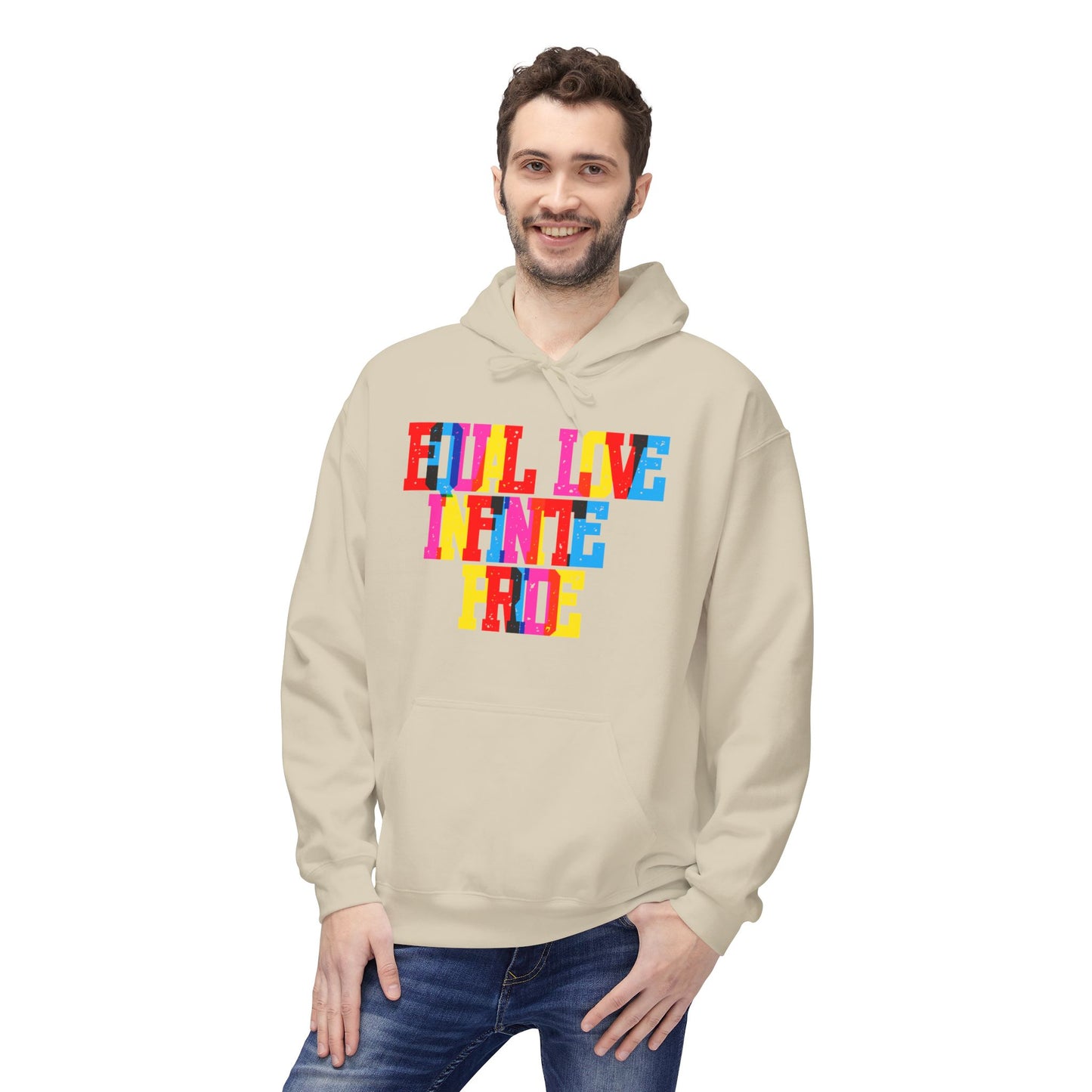 Equal Love Infinite Pride Unisex Valentines Hoodie