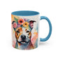 Staffordshire Bull Terrier 03 Accent Coffee Mug - Dog Lover Gift