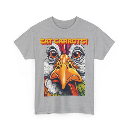 Eat Carrots Unisex Heavy Cotton Tee