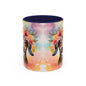 Dachshund 02 Accent Coffee Mug - Dog Lover Gift