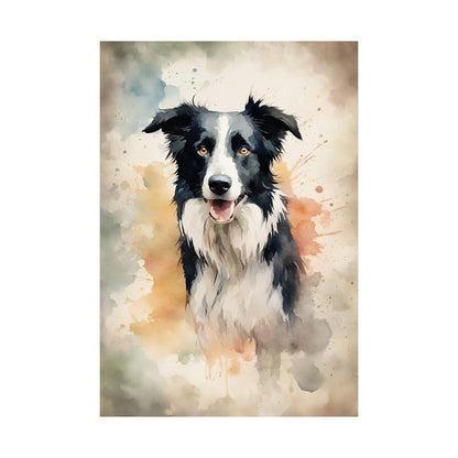 Dogs Sheep Dog 03 Matte Vertical Poster