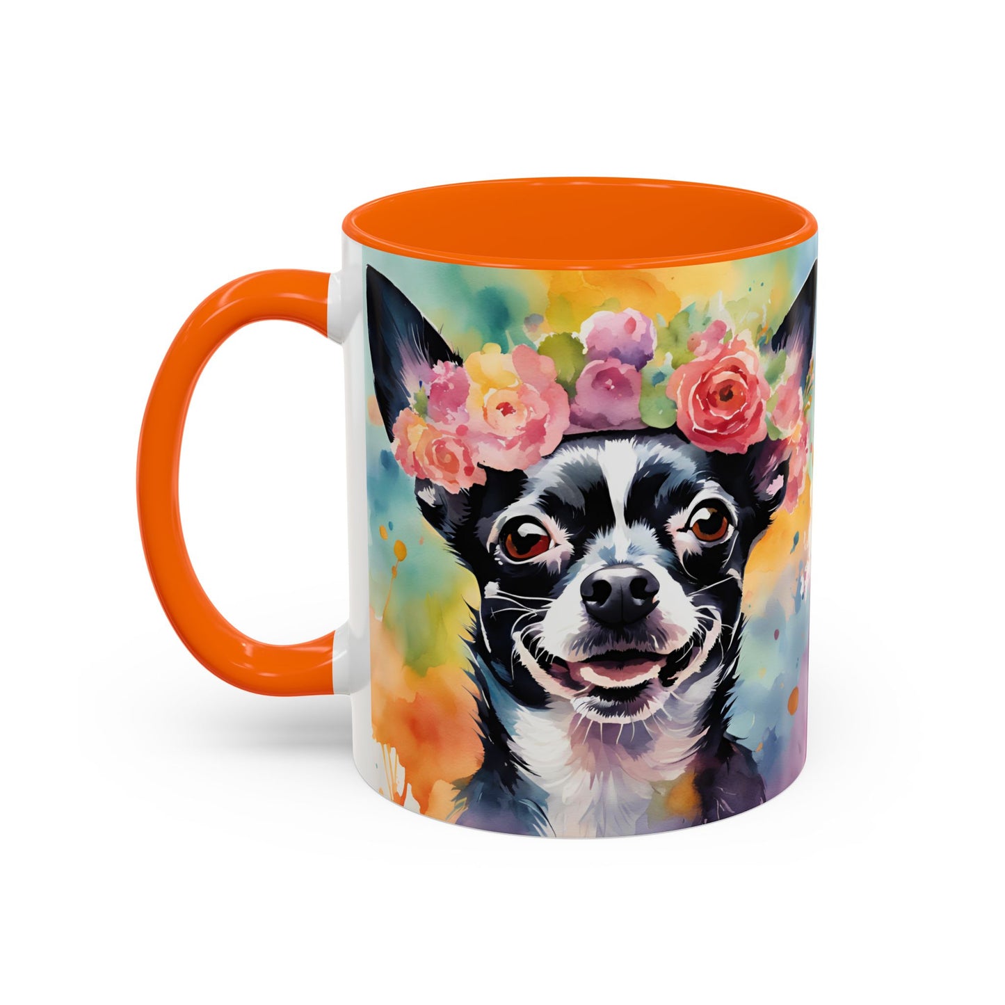 Chihuahua 03 Accent Coffee Mug - Dog Lover Gift