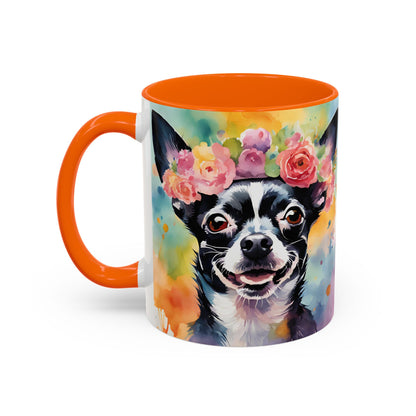 Chihuahua 03 Accent Coffee Mug - Dog Lover Gift