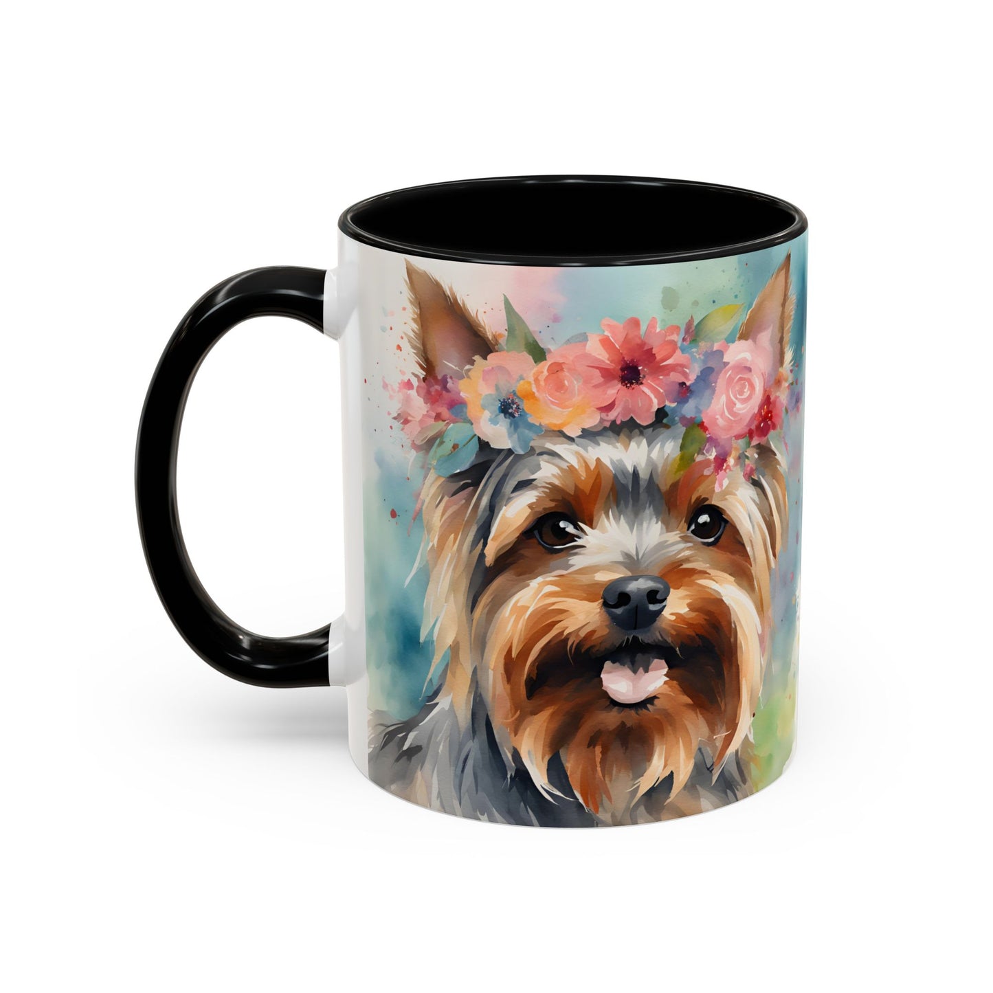 Yorkshire Terrier 04 Accent Coffee Mug - Dog Lover Gift