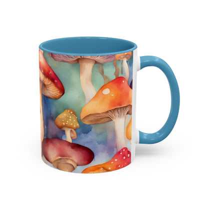 Mushroom 6 Accent Mug 11oz