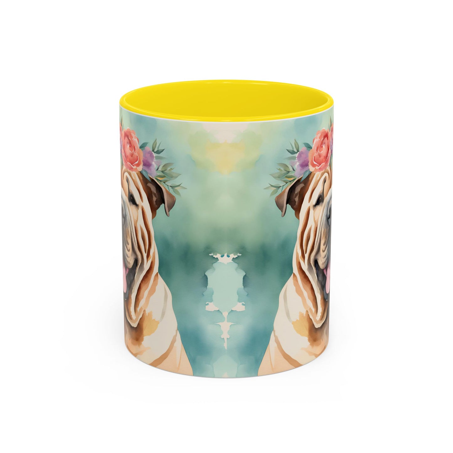 Shar Pei 01 Accent Coffee Mug - Dog Lover Gift