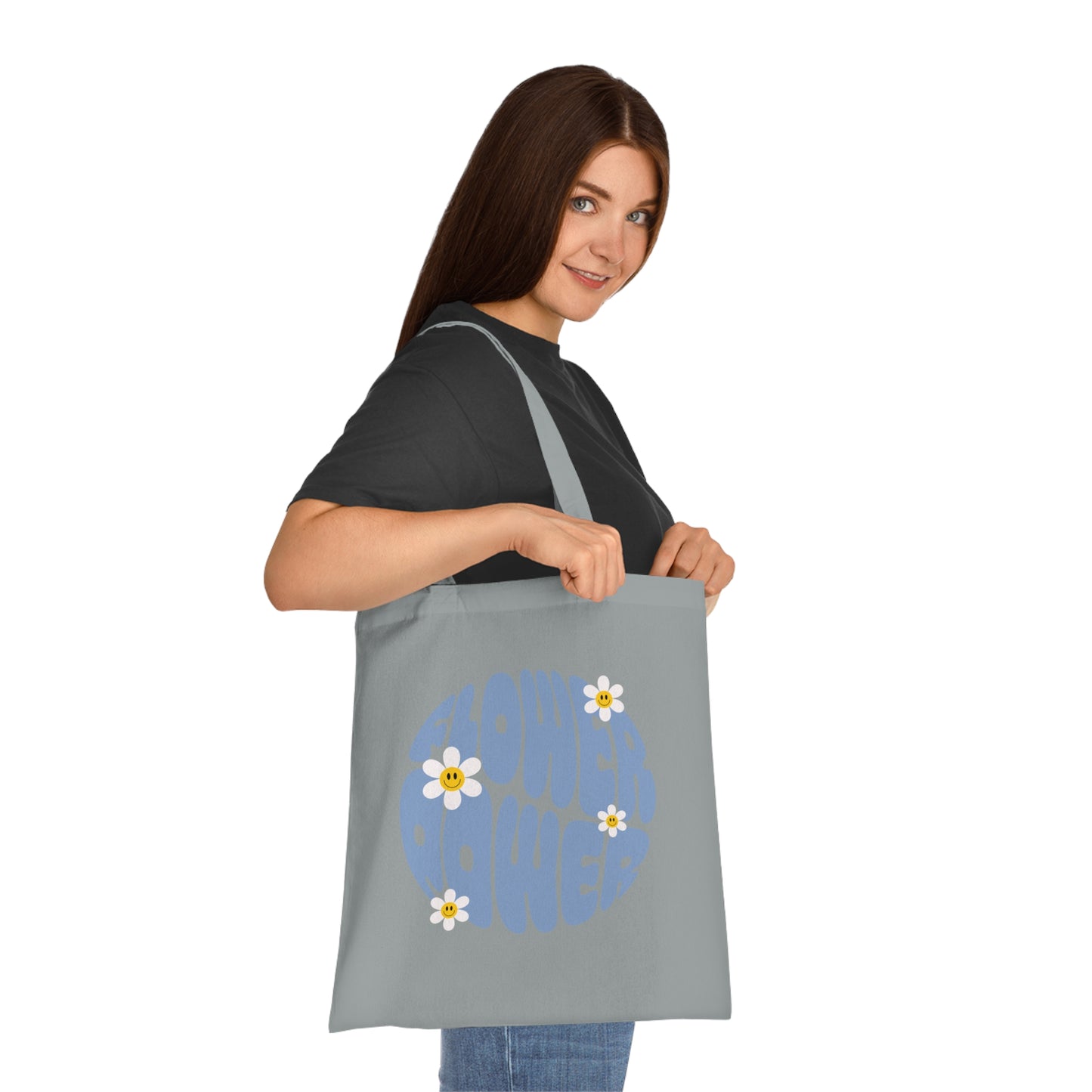Flower power 01 Cotton Tote