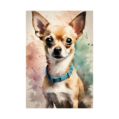 Dogs Chihuahua 03 Matte Vertical Poster