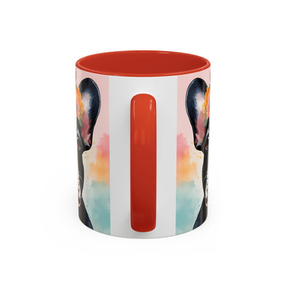 French Bulldog 01 Accent Coffee Mug - Dog Lover Gift