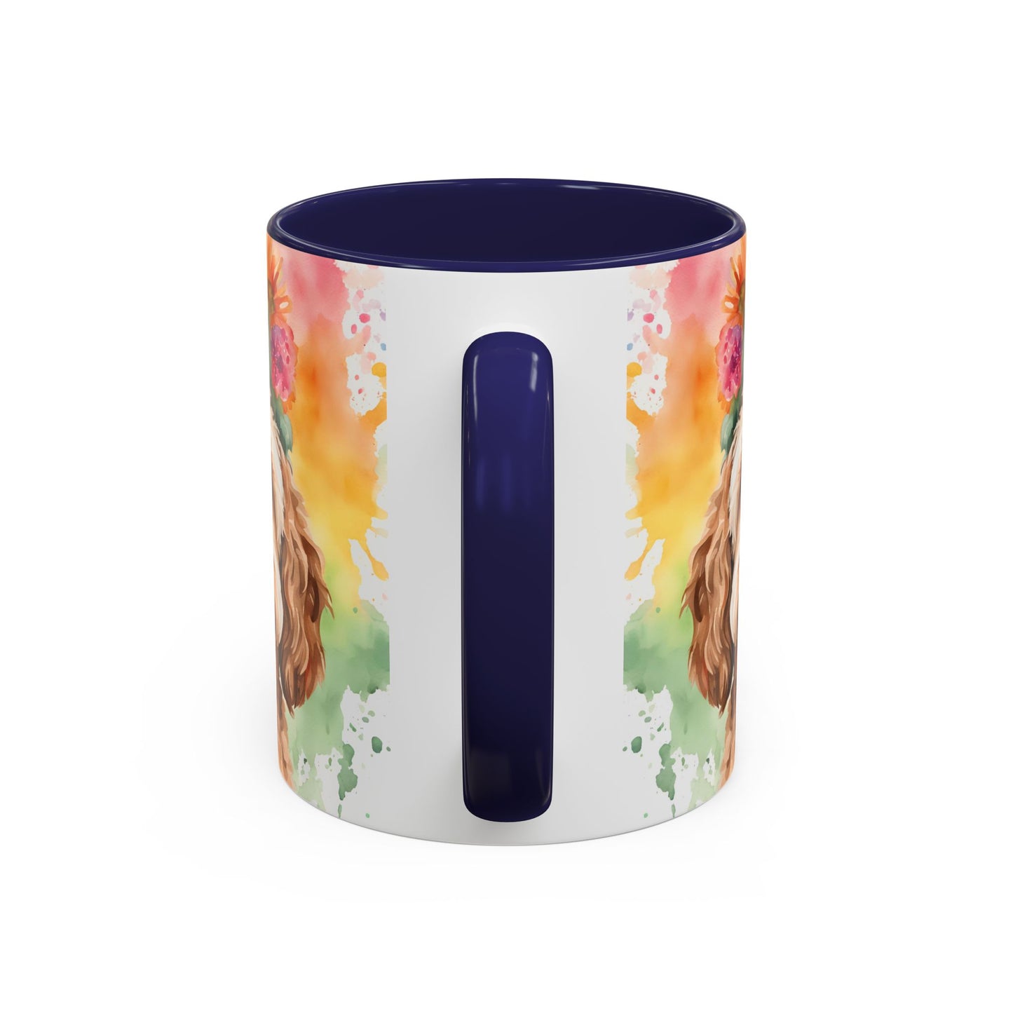 Cockapoo 03 Accent Coffee Mug - Dog Lover Gift