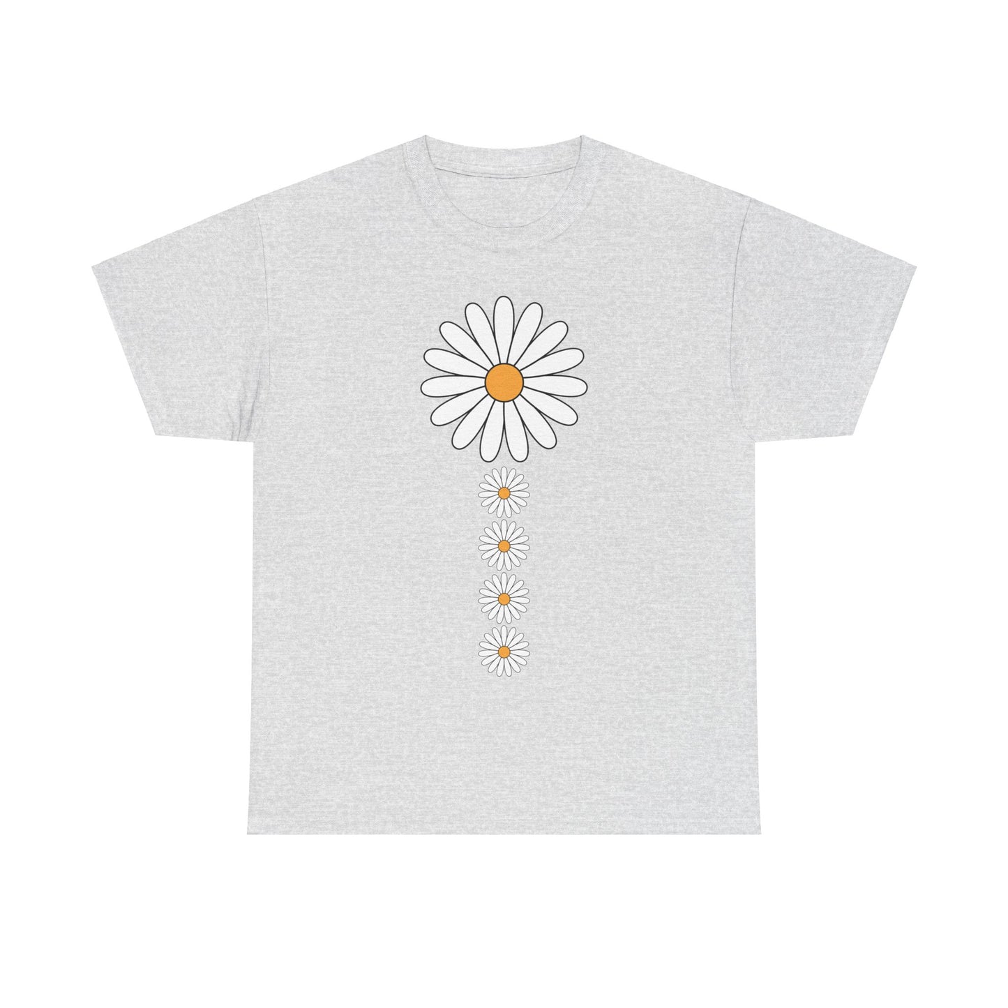 More abstract flowers 44 Unisex Heavy Cotton Tee
