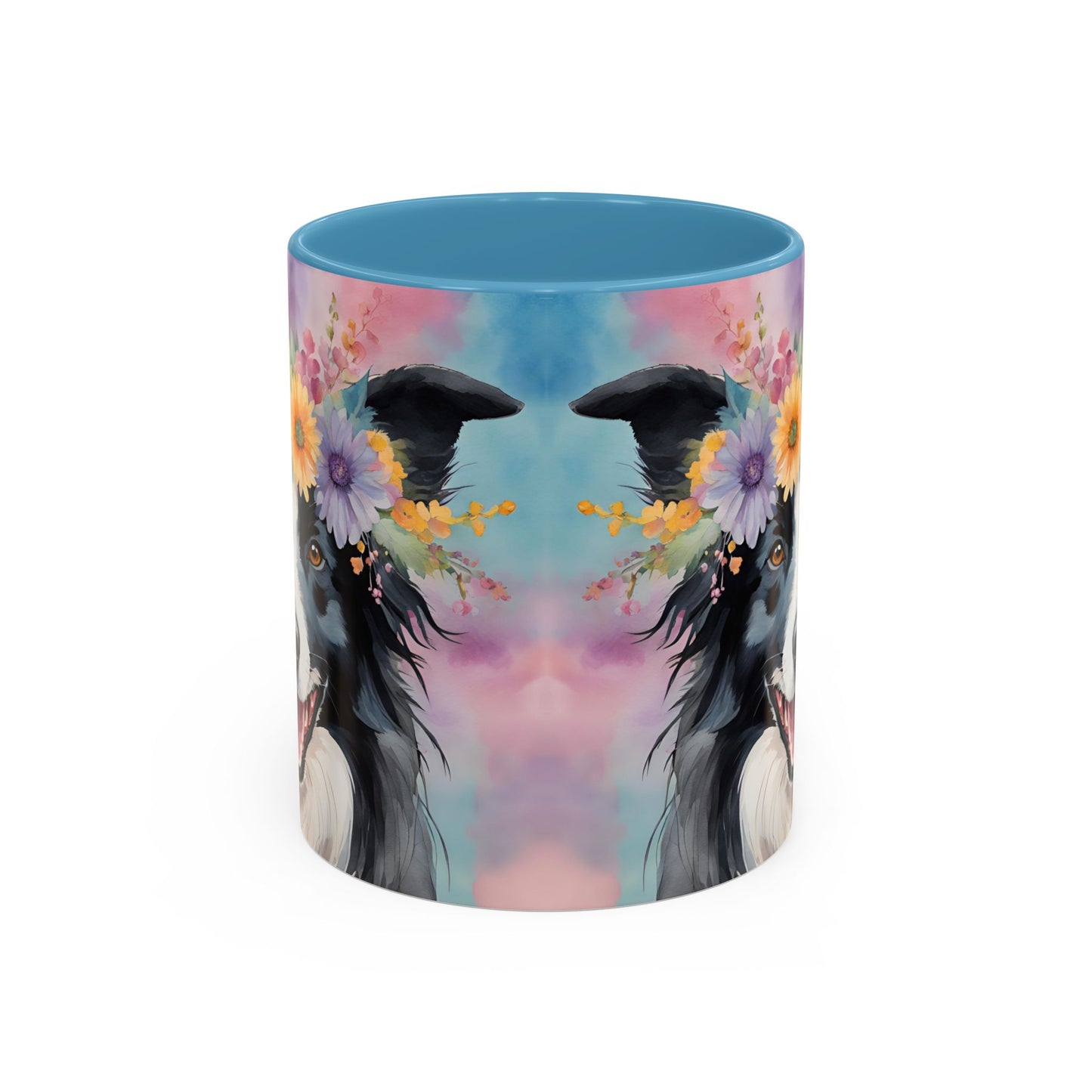 Border Collie 03 Accent Coffee Mug - Dog Lover Gift