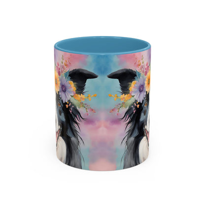 Border Collie 03 Accent Coffee Mug - Dog Lover Gift