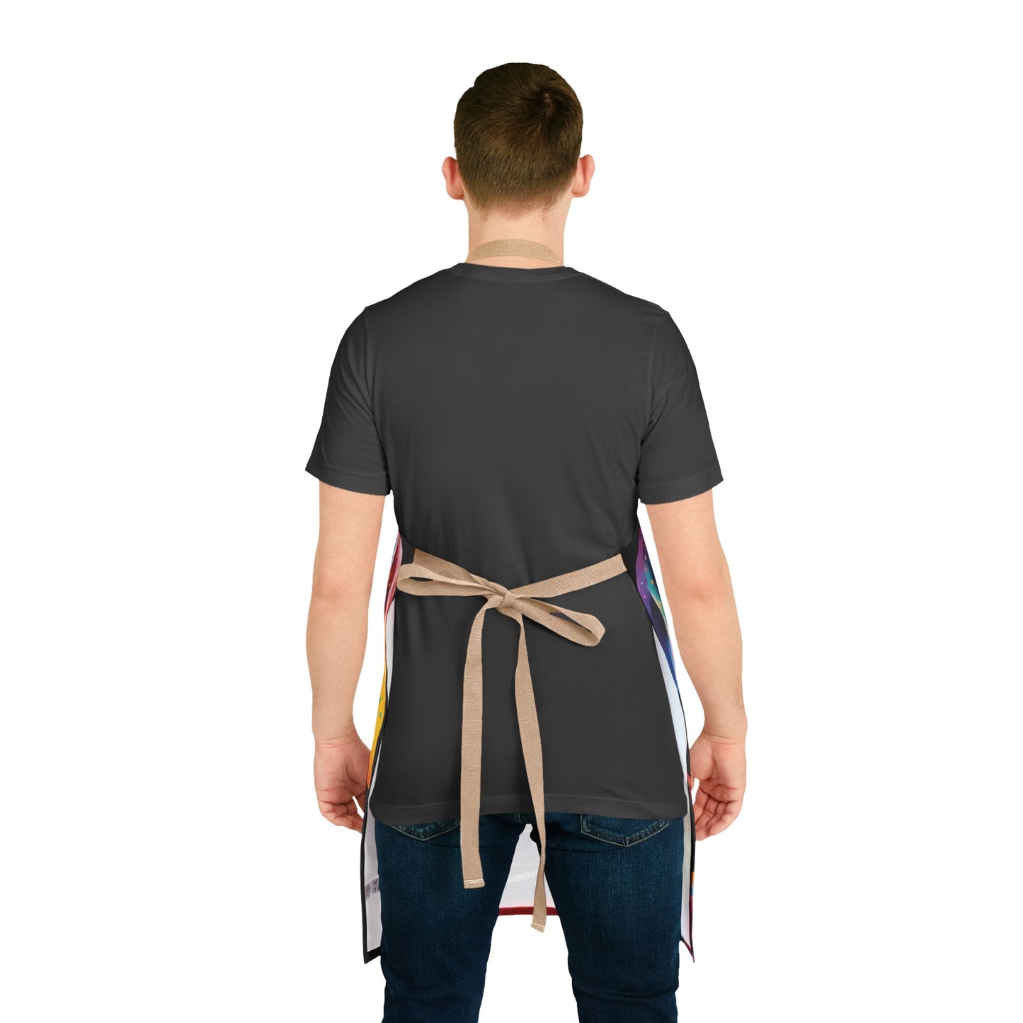 Multicolored Hot Dog Weiner Adult Apron (AOP)