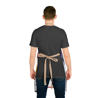 Multicolored Hot Dog Weiner Adult Apron (AOP)