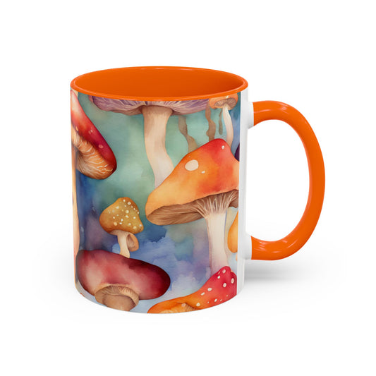 Mushroom 6 Accent Mug 11oz