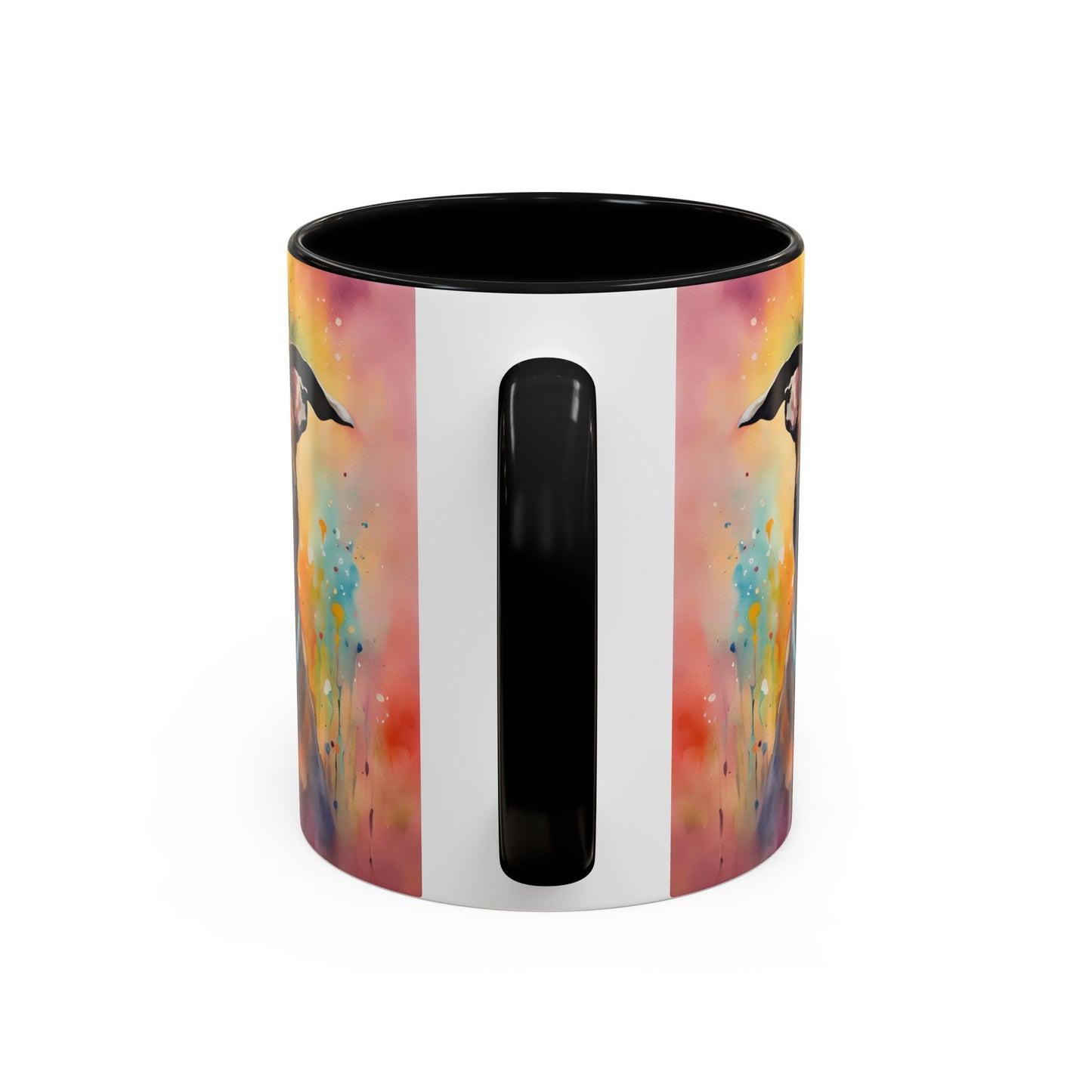 Staffordshire Bull Terrier 04 Accent Coffee Mug - Dog Lover Gift
