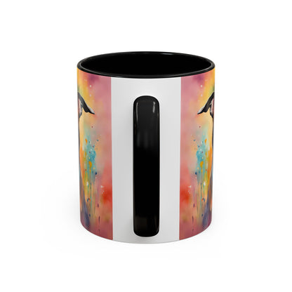 Staffordshire Bull Terrier 04 Accent Coffee Mug - Dog Lover Gift
