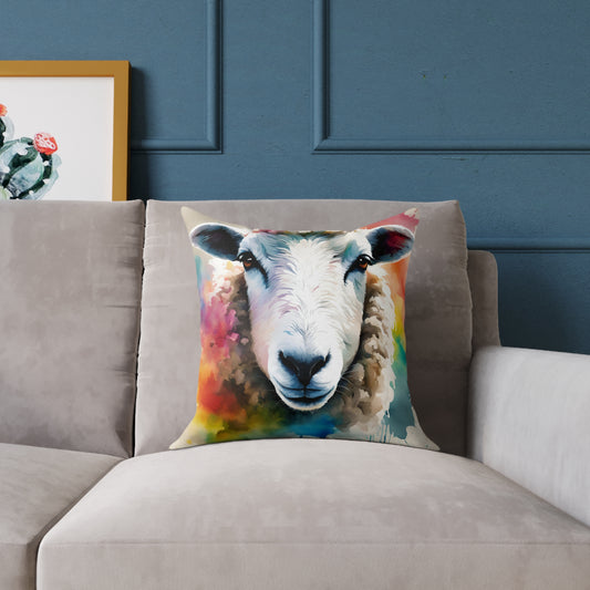 Sheep 02 Poly Pillow - Natures Beauty Design