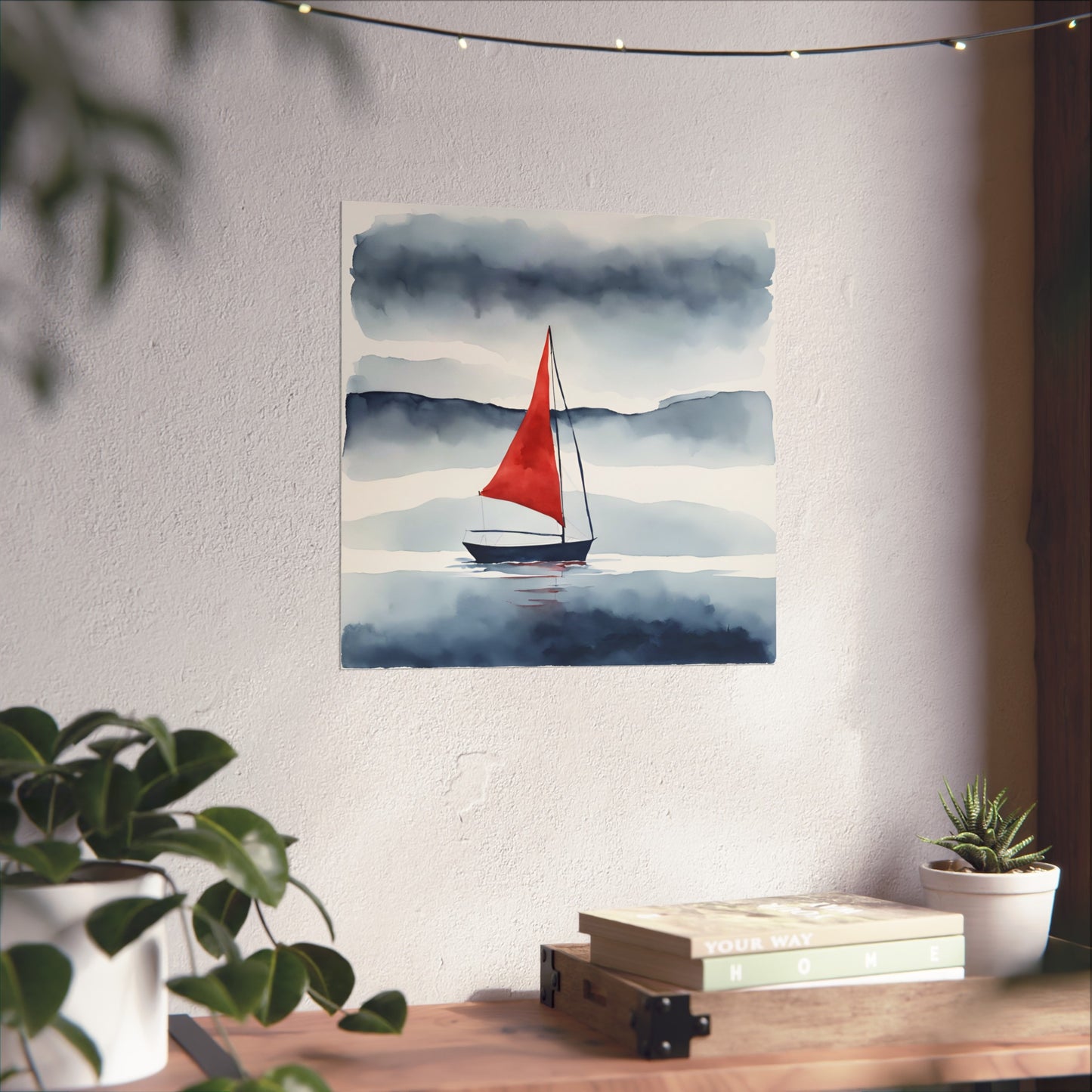 Blue Collection 16 Matte Print