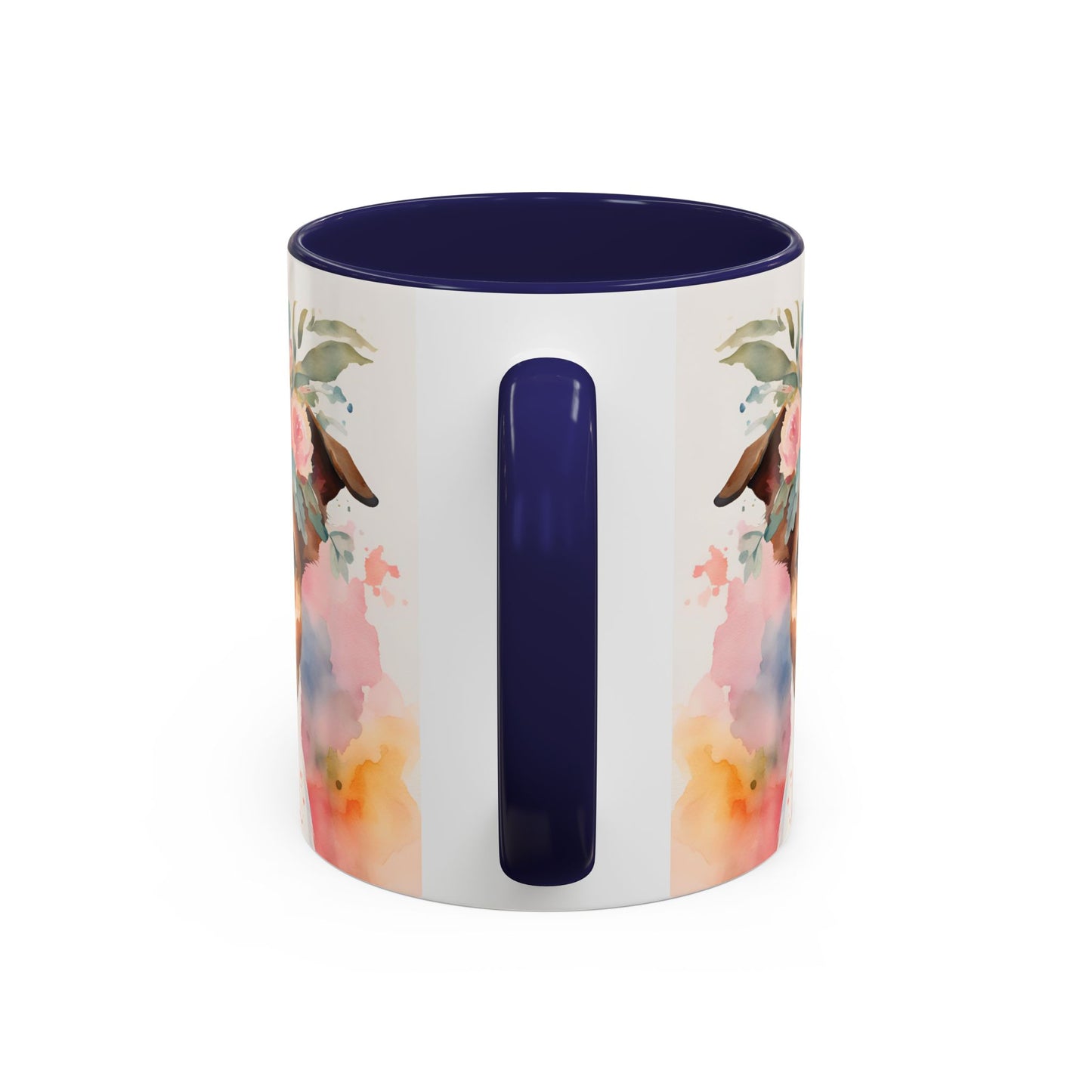 Jack Russell 01 Accent Coffee Mug - Dog Lover Gift