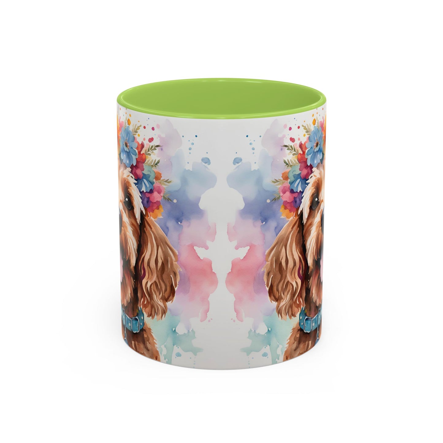 Cockapoo 02 Accent Coffee Mug - Dog Lover Gift