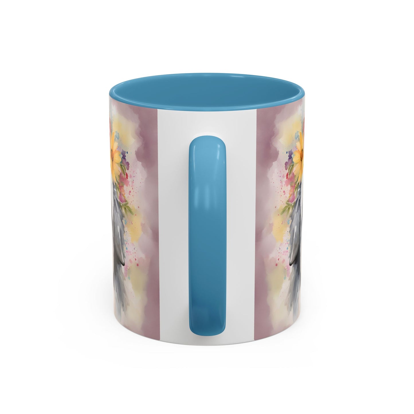 Bearded Collie 01 Accent Coffee Mug - Dog Lover Gift