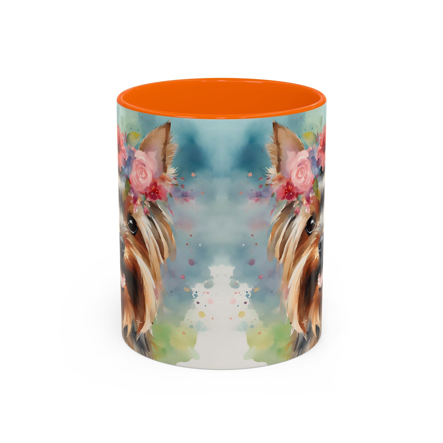 Yorkshire Terrier 04 Accent Coffee Mug - Dog Lover Gift