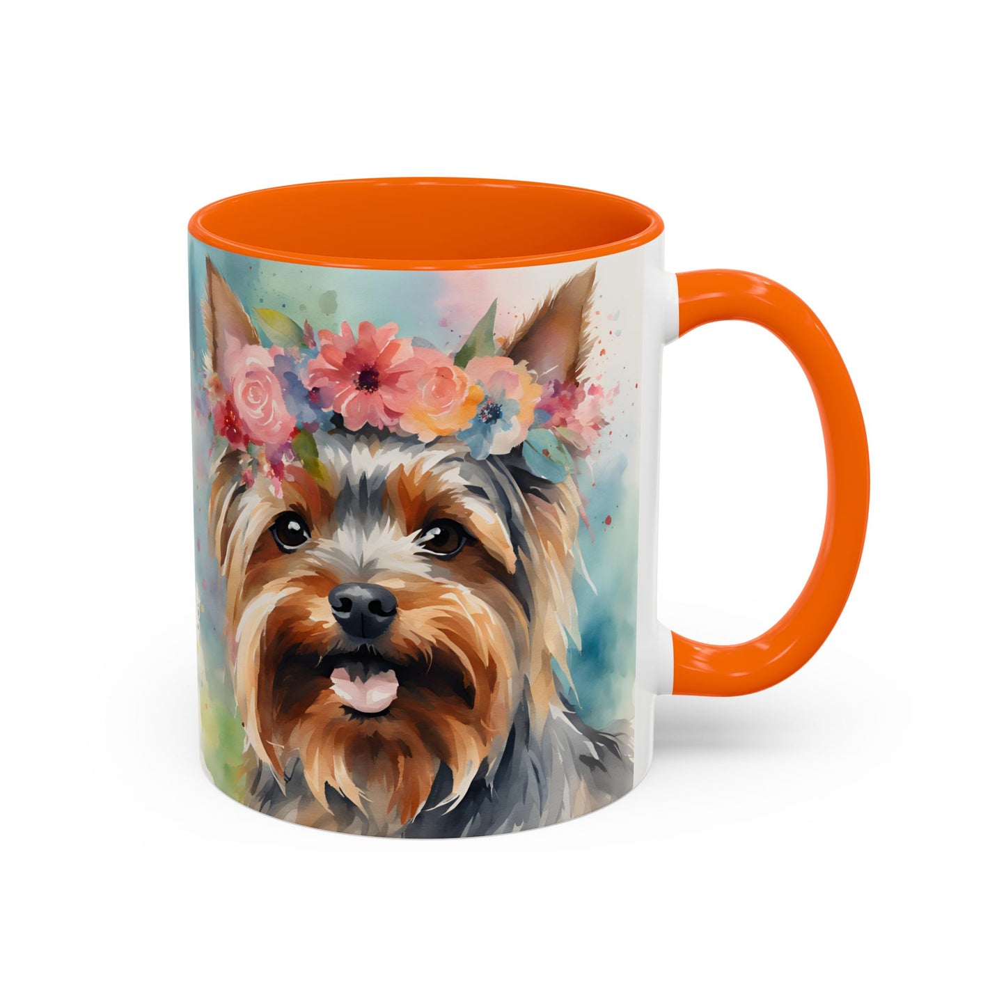 Yorkshire Terrier 04 Accent Coffee Mug - Dog Lover Gift