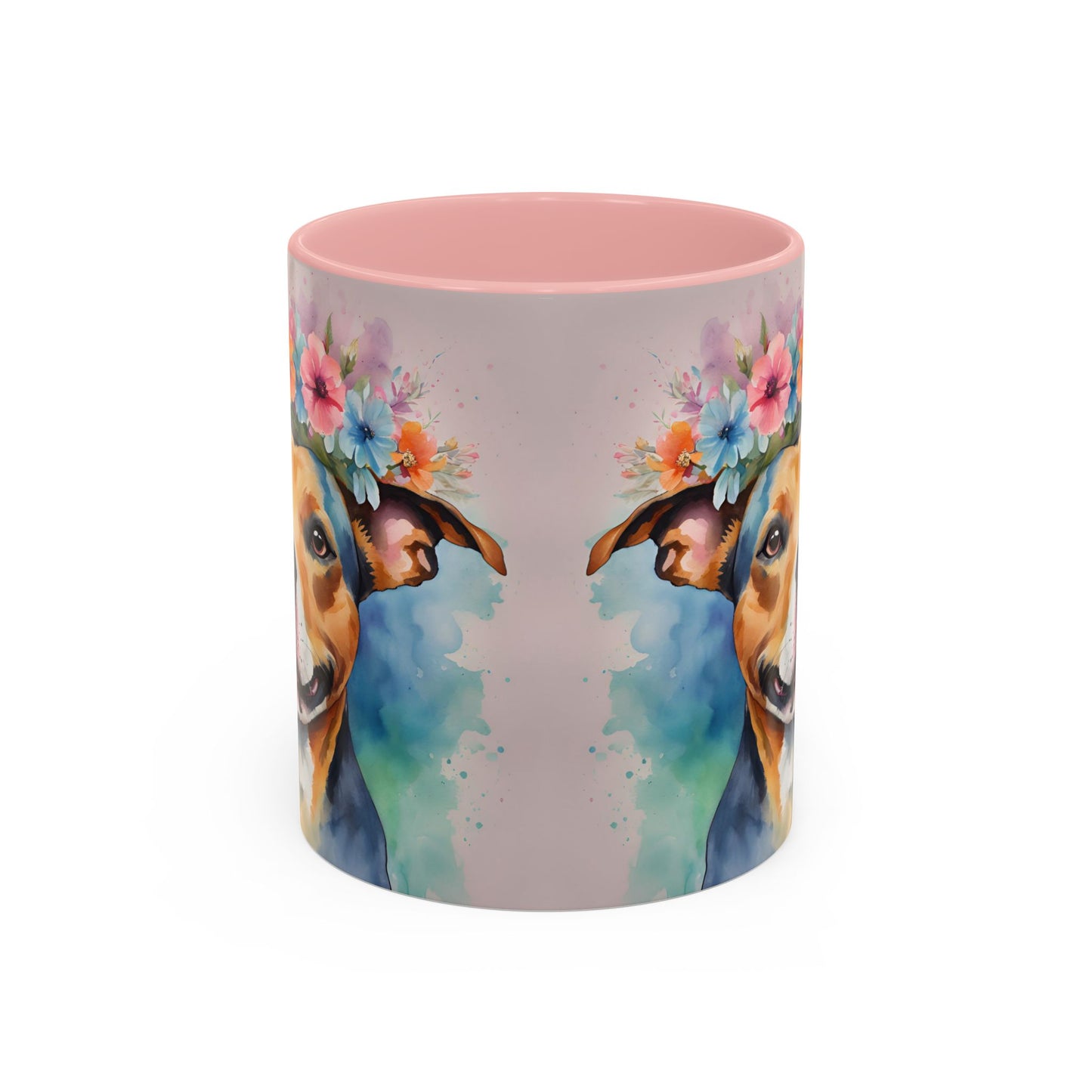 Staffordshire Bull Terrier 02 Accent Coffee Mug - Dog Lover Gift
