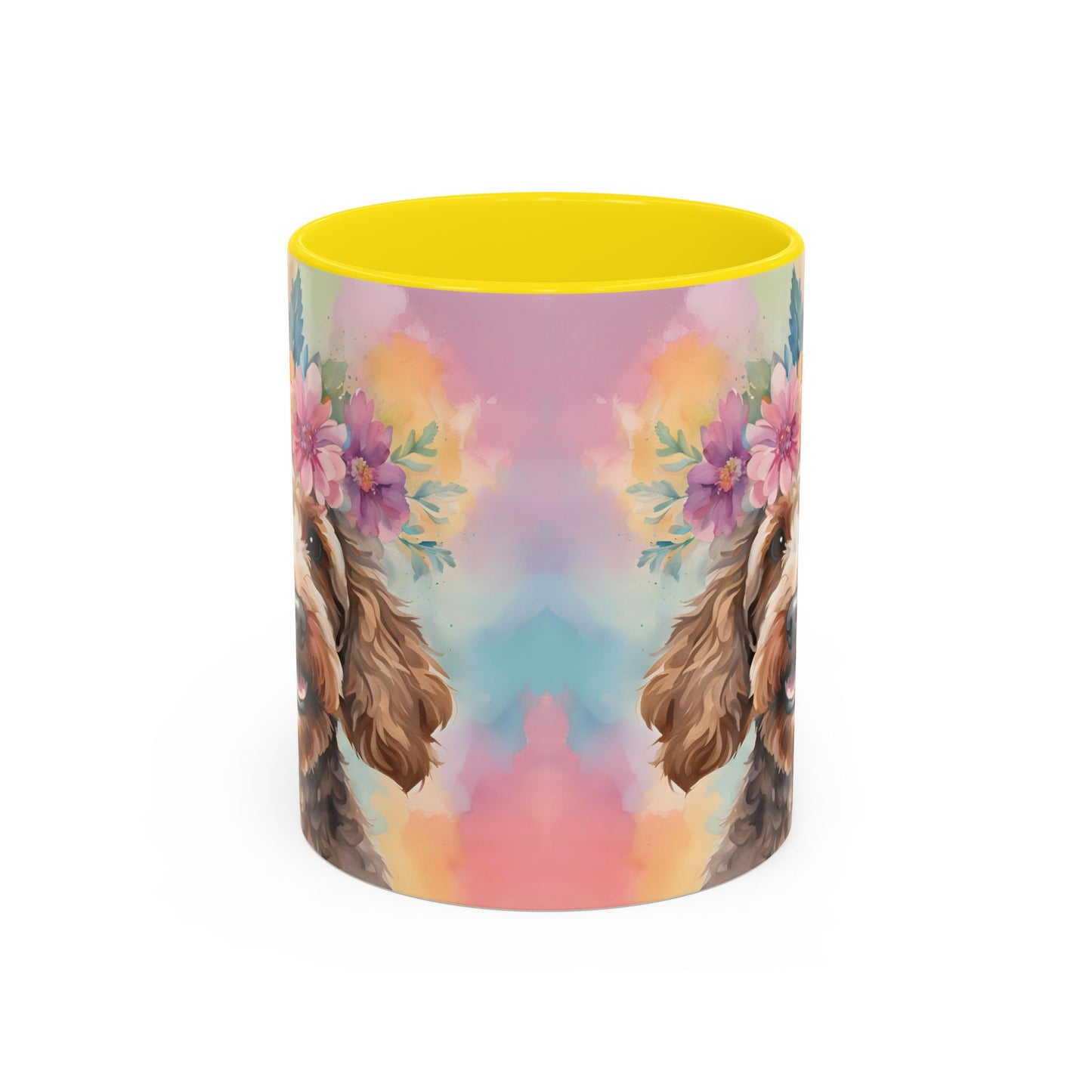 Cockapoo 01 Accent Coffee Mug - Dog Lover Gift