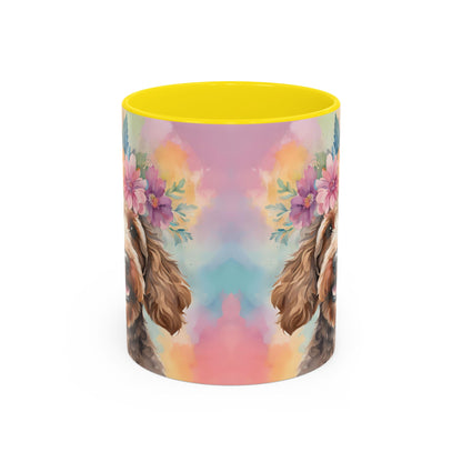 Cockapoo 01 Accent Coffee Mug - Dog Lover Gift