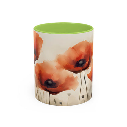 Poppy 1 Accent Mug 11oz