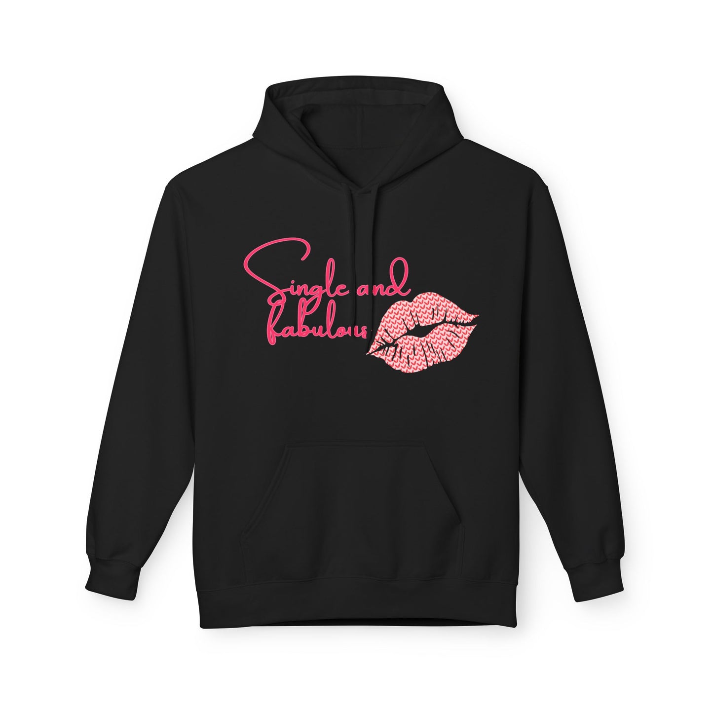 Single And Fabulous Unisex Valentines Hoodie