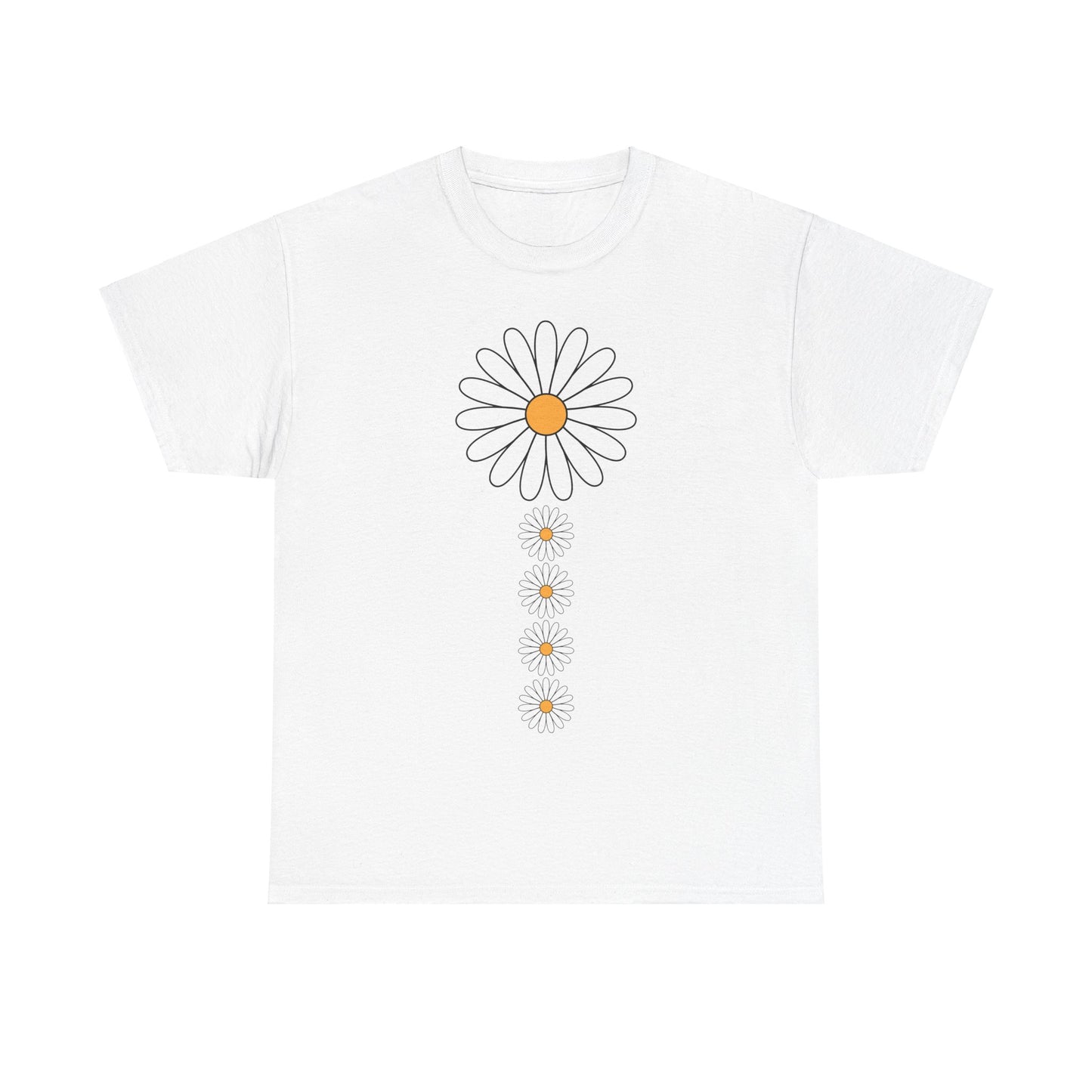 More abstract flowers 44 Unisex Heavy Cotton Tee