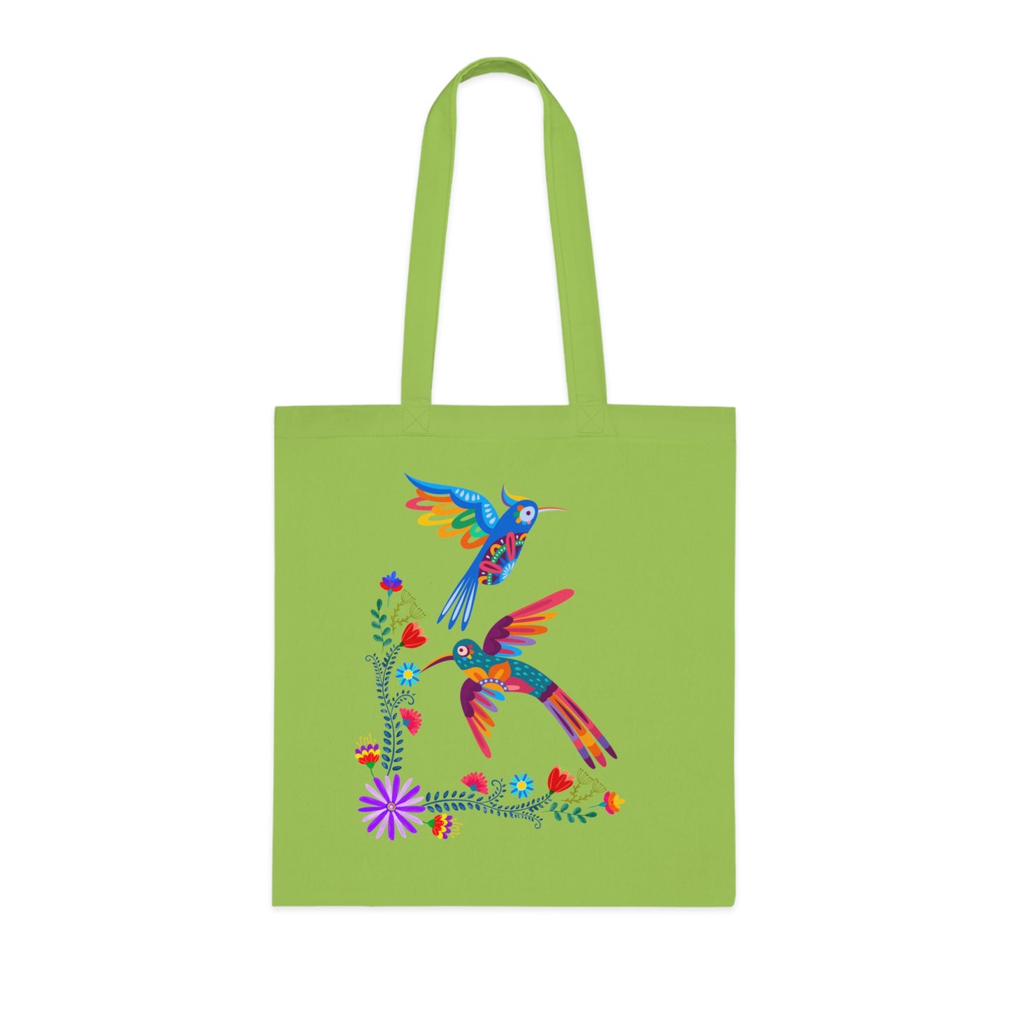 Funky birds 03 Cotton Tote