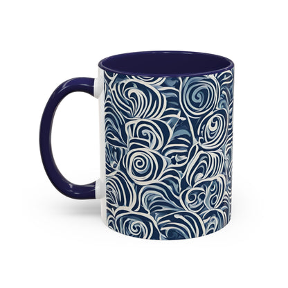 Seashell 6 Accent Coffee Mug (11oz)