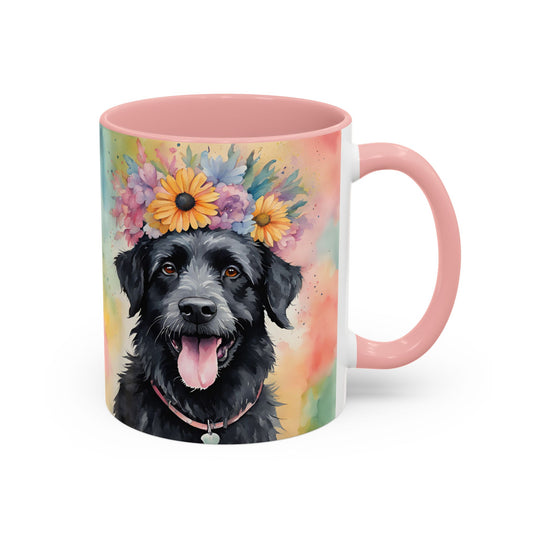 Eddy 01 Accent Coffee Mug - Dog Lover Gift