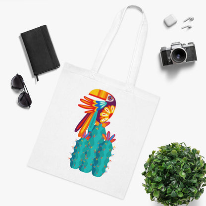 Funky birds 09 Cotton Tote