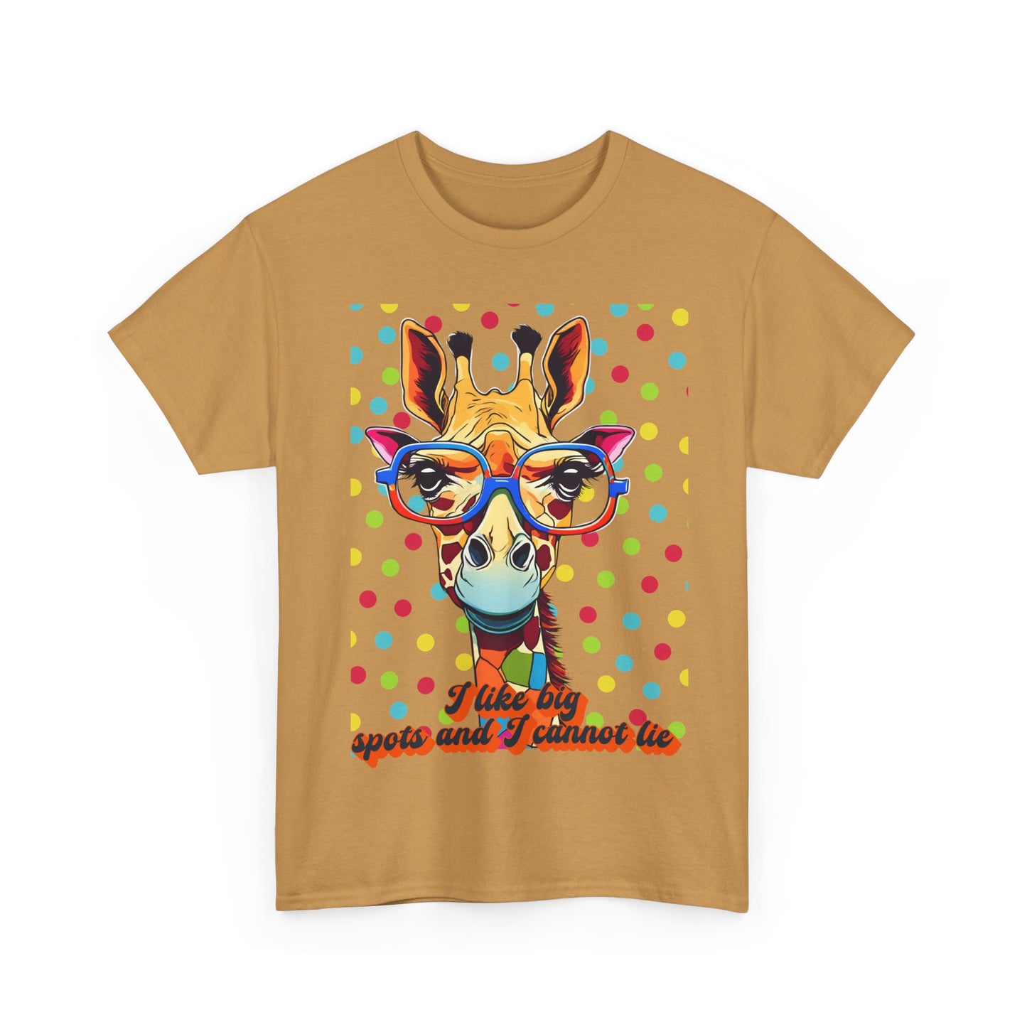 I Like Big Spots And I Cannot Lie Unisex Heavy Cotton Tee