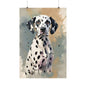 Dogs Dalmatian 04 Matte Vertical Poster