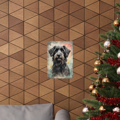 Dogs Eddy Gorgeous Scruff 02 Matte Vertical Poster