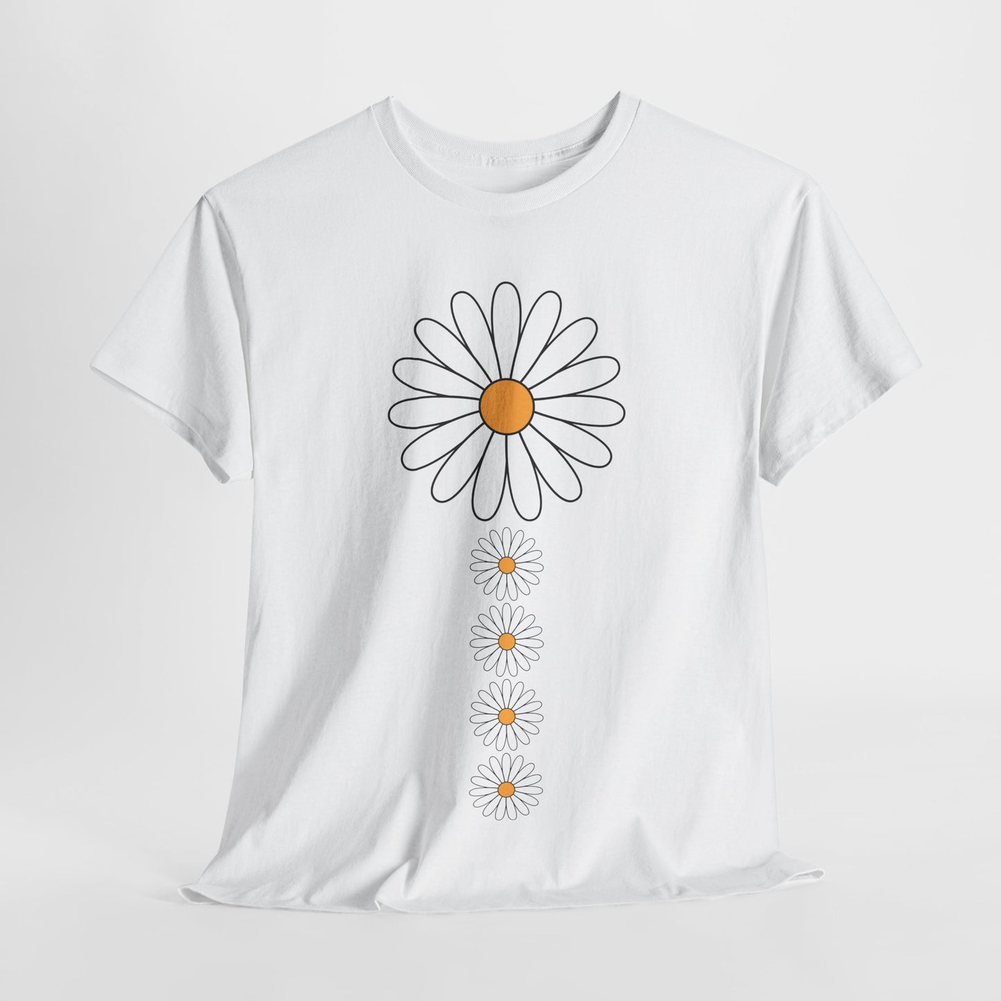 More abstract flowers 44 Unisex Heavy Cotton Tee