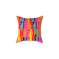 Falling For You In Full Spectrum  Poly Pillow