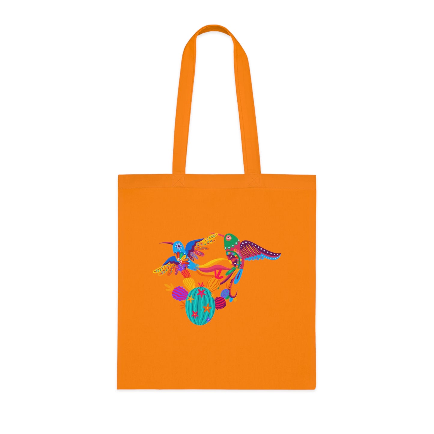 Funky birds 04 Cotton Tote
